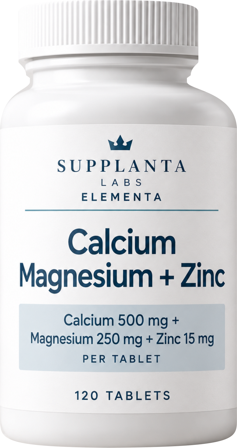 SUPPLANTA LABS ELEMENTA Calcium Magnesium + Zinc