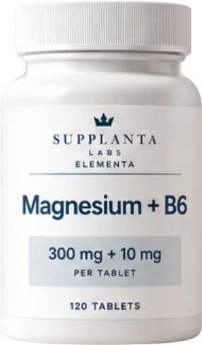 SUPPLANTA LABS ELEMENTA Magnesium + B6